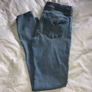 Hudson Collin Mid rise Skinny Jeans